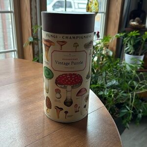 NIB Cavallini & Co. 1000 Piece Mushroom Puzzle